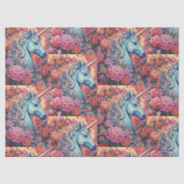 魔法のユニコーン誕生日キッズ 薄葉紙