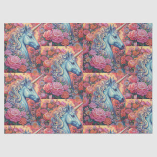 魔法のユニコーン誕生日キッズ 薄葉紙