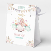 魔法のユニコーン誕生日プレゼント フェイバーボックス (裏面サイド)