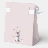 魔法のユニコーン赤ちゃんシャワー特典ボックス フェイバーボックス (裏面)