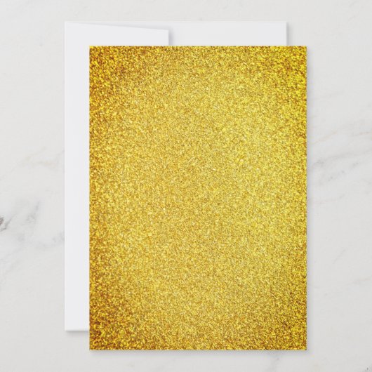 魔法のユニコーン顔と花模様の女の子の誕生日 招待状 (裏面)