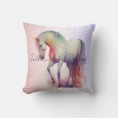 魔法のユニコーン クッション (正面)