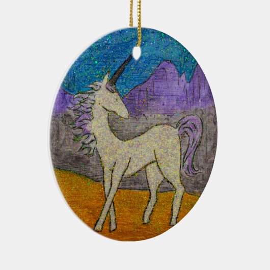 魔法のユニコーン セラミックオーナメント (右)