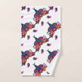 魔法のユニコーン バスタオルセット (ハンドタオル)