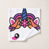 魔法のユニコーン バスタオルセット (ウォッシュタオル)