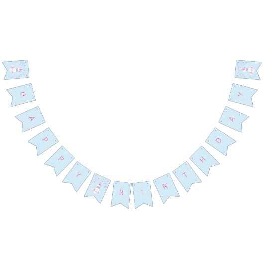 魔法のユニコーン バンティングフラッグ (全)