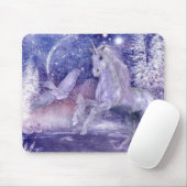 魔法のユニコーン，ファンタジー神話の生き物の装飾2 マウスパッド (マウス)