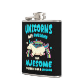 魔法のユニコーン フラスク (左)