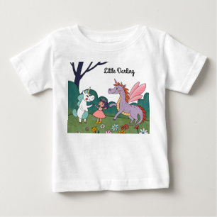 魔法のユニコーン ベビーTシャツ