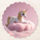 魔法のユニコーン ペーパーコースター (正面)