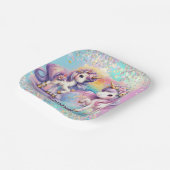 魔法のユニコーン ペーパープレート (傾斜あり)