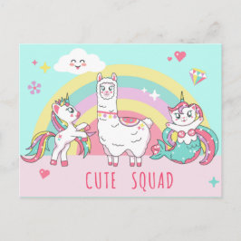 魔法のユニコーン ポストカード