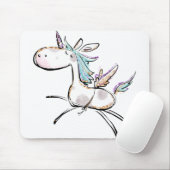 魔法のユニコーン マウスパッド (マウス)
