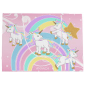 魔法のユニコーン ラージペーパーバッグ (裏面)