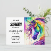 魔法のユニコーン 招待状 (スタンド正面)