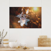 魔法のユリ –  ポスター (キッチン)