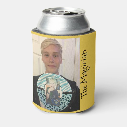 魔法のユーザーがアップロードする写真カスタムクーラーボックス 缶クーラー (缶裏面)
