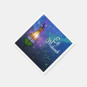 魔法のラマダンランタン – 紙ナプキン スタンダードカクテルナプキン (角)