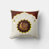 魔法のラマダーン ランタン - イード・ムバラクのご挨拶 クッション (正面)