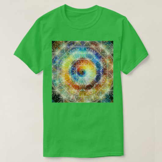 魔法のルーン文字のスペル1452 Tシャツ (デザイン正面)
