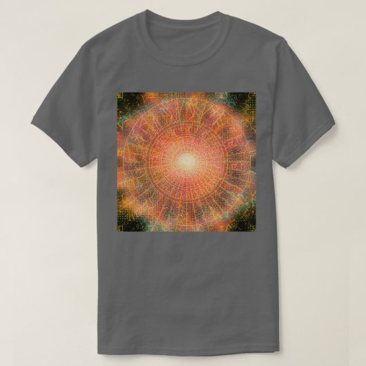 魔法のルーン文字のスペル1472 Tシャツ (デザイン正面)