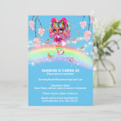 魔法のレインボーメラニンガールファンタジーライトフローラ 招待状 (スタンド正面)