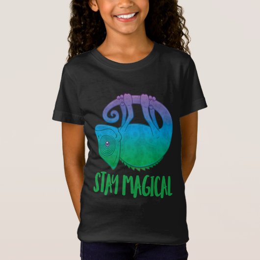 魔法のレベスティングカメレオン Tシャツ (正面)
