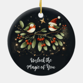 魔法のロック解除 セラミックオーナメント