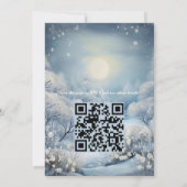 魔法のワンダーランドのWINTER 招待状 (裏面)