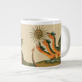 魔法の三頭竜 ジャンボコーヒーマグカップ (正面右)