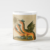 魔法の三頭竜 ジャンボコーヒーマグカップ (右)