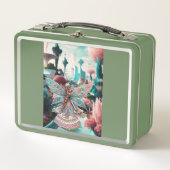 魔法の世界疑問に思 メタルランチボックス (正面)