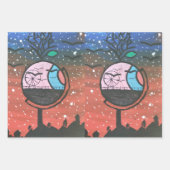 魔法の世界 ラッピングペーパーシート (正面2)