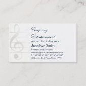 魔法の交響曲の名刺 名刺 (裏面)