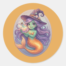 魔法の人魚とポーション ラウンドシール