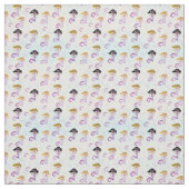 魔法の人魚と水泡 ファブリック (見本)