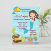 魔法の人魚のプールを囲んでのパーティ 招待状 (スタンド正面)