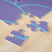 魔法の人魚の下ザシー誕生日 ジグソーパズル (側面)