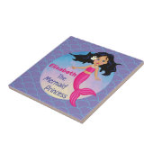 魔法の人魚の下ザシー誕生日 タイル (側面)