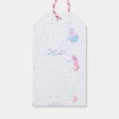 魔法の人魚の子供たちの誕生日 ギフトタグ (裏面)