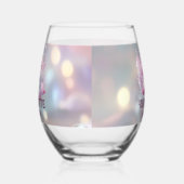 魔法の人魚の子供の誕生日パーティー ステムなしワイングラス (左)