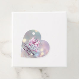 魔法の人魚の子供の誕生日パーティー フェイバータグ