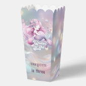 魔法の人魚の子供の誕生日パーティー フェイバーボックス (裏面)