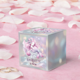 魔法の人魚の子供の誕生日パーティー フェイバーボックス