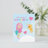 魔法の人魚の教室バレンタインデーのカード シーズンカード (スタンド正面)