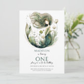 魔法の人魚の最初の誕生日 招待状 (スタンド正面)