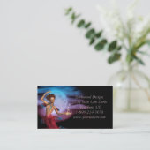 魔法の人魚の月の名刺 名刺 (スタンド正面)