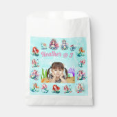 魔法の人魚の海の下の子供の誕生日感謝してい フェイバーバッグ (正面)