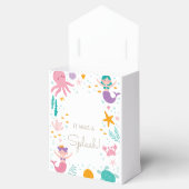 魔法の人魚の誕生日パーティギフトと好意ボックス フェイバーボックス (オープン)