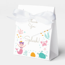 魔法の人魚の誕生日パーティギフトと好意ボックス フェイバーボックス